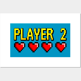 PLAYER 2 Posters and Art